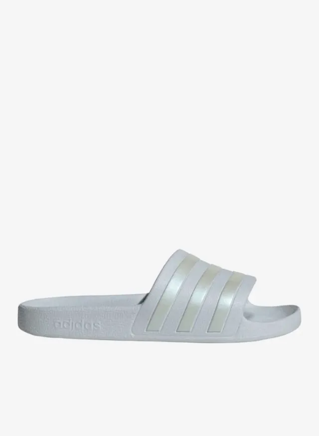 Adidas Women's Adilette Aqua Slides Blue – image 6