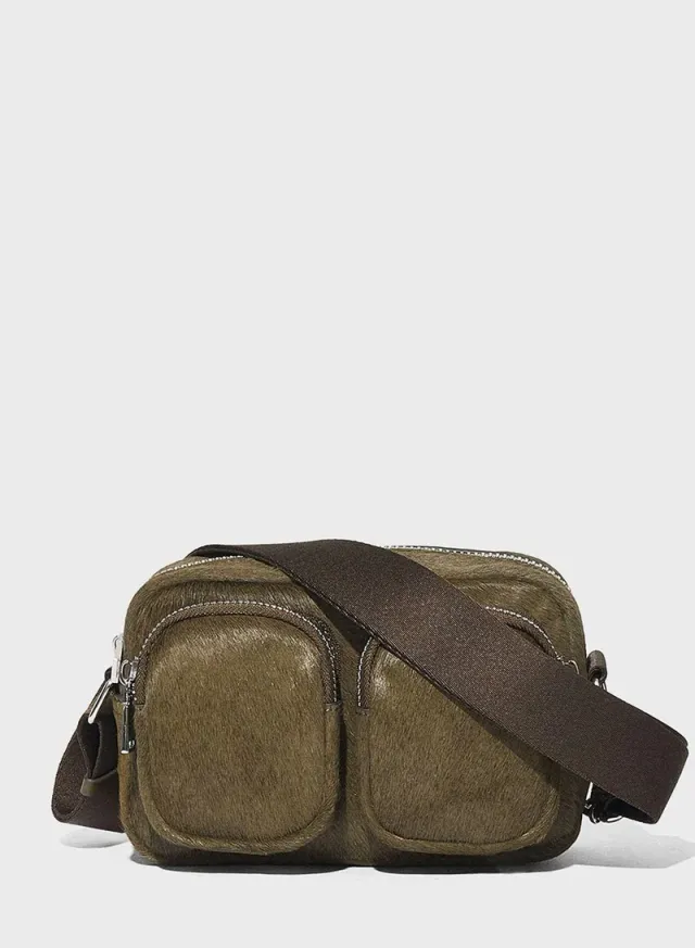 Zip Over Crossbody Bag