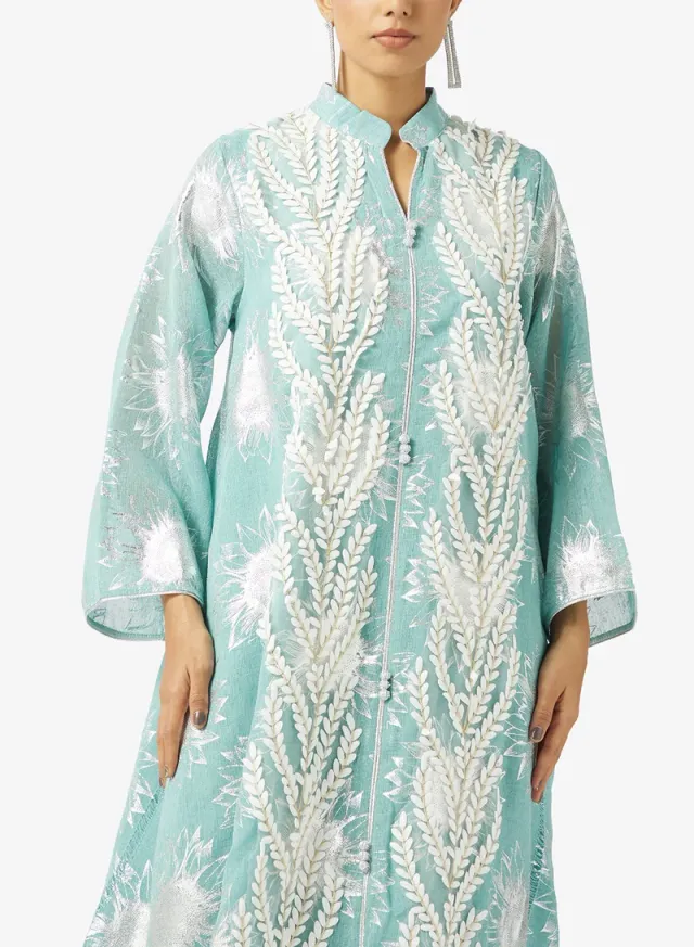 Embroidered Jalabiya – image 3