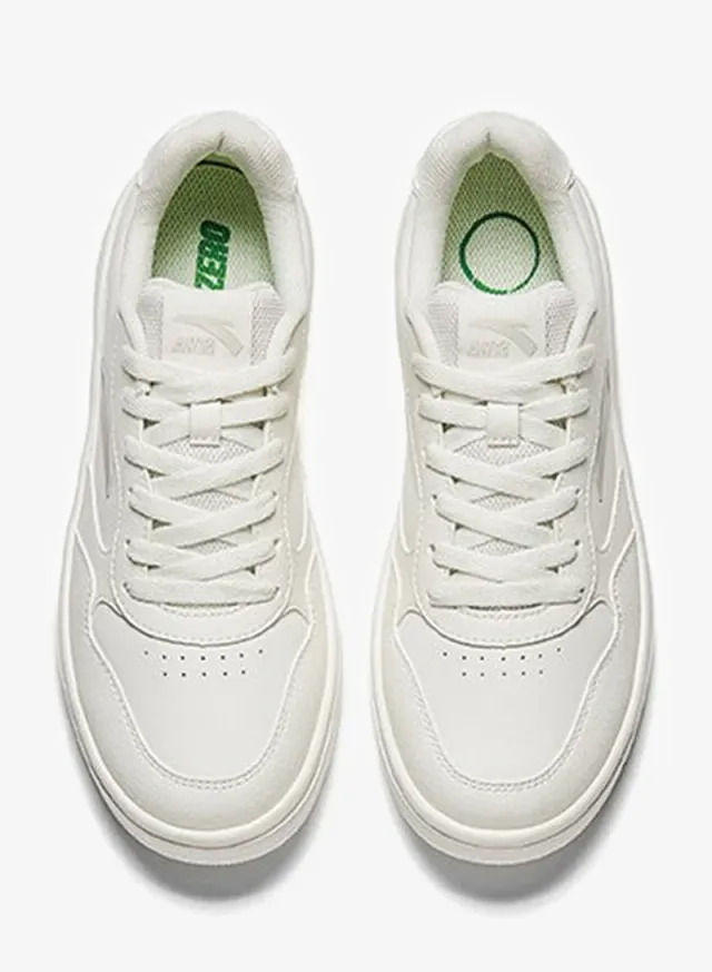 Women’s Classic Low-Top Board Sneakers Beige – image 3
