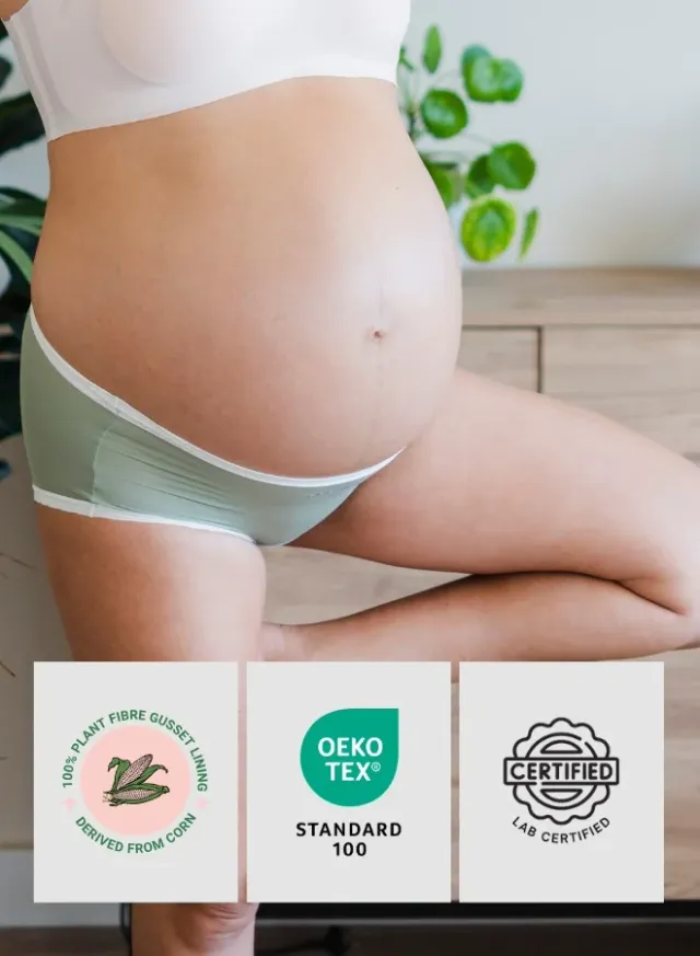 شورت كورن باي ماتيرنيتي لاسي للأولاد - فائق النعومة، بدون لفات أو دعم للمنطقة، راحة تغطية كاملة لكل فصل دراسي – صورة 10