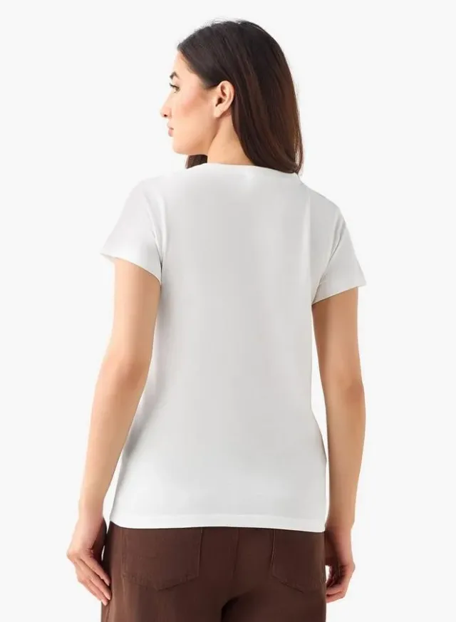 Cotton Graphic Print T-Shirt – image 3