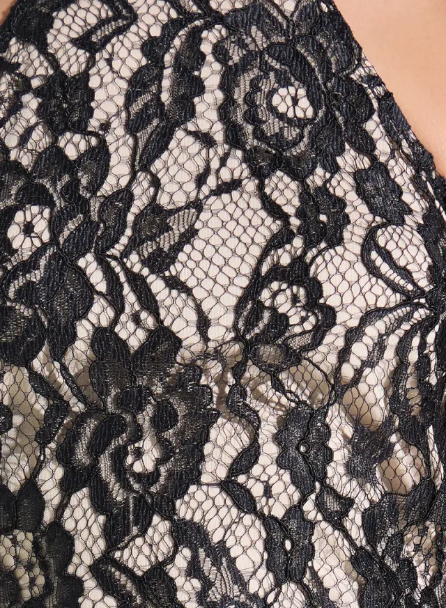 Lace Halter Gown – image 4