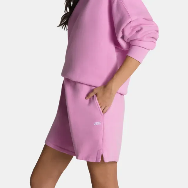 Women's Pink Solid Casual Shorts – image 4