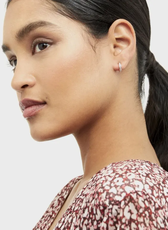 Seenita Nano Hoop Huggie Earrings – image 4