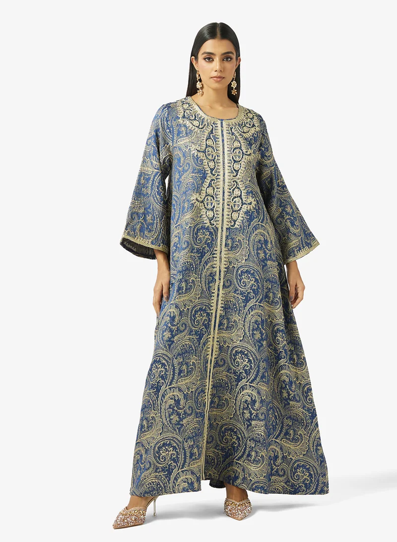 Elegant Embroidered Jalabiya