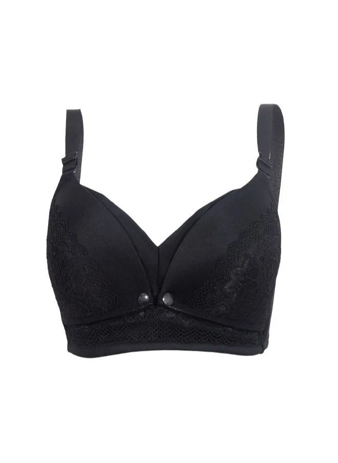 Full Cup Maternity & Nursing Bra Black