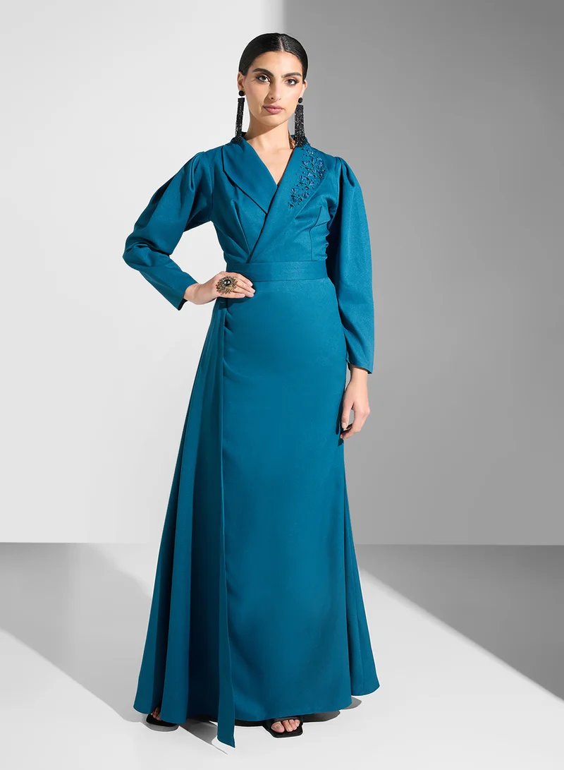 Women's Maxi Dress Teal