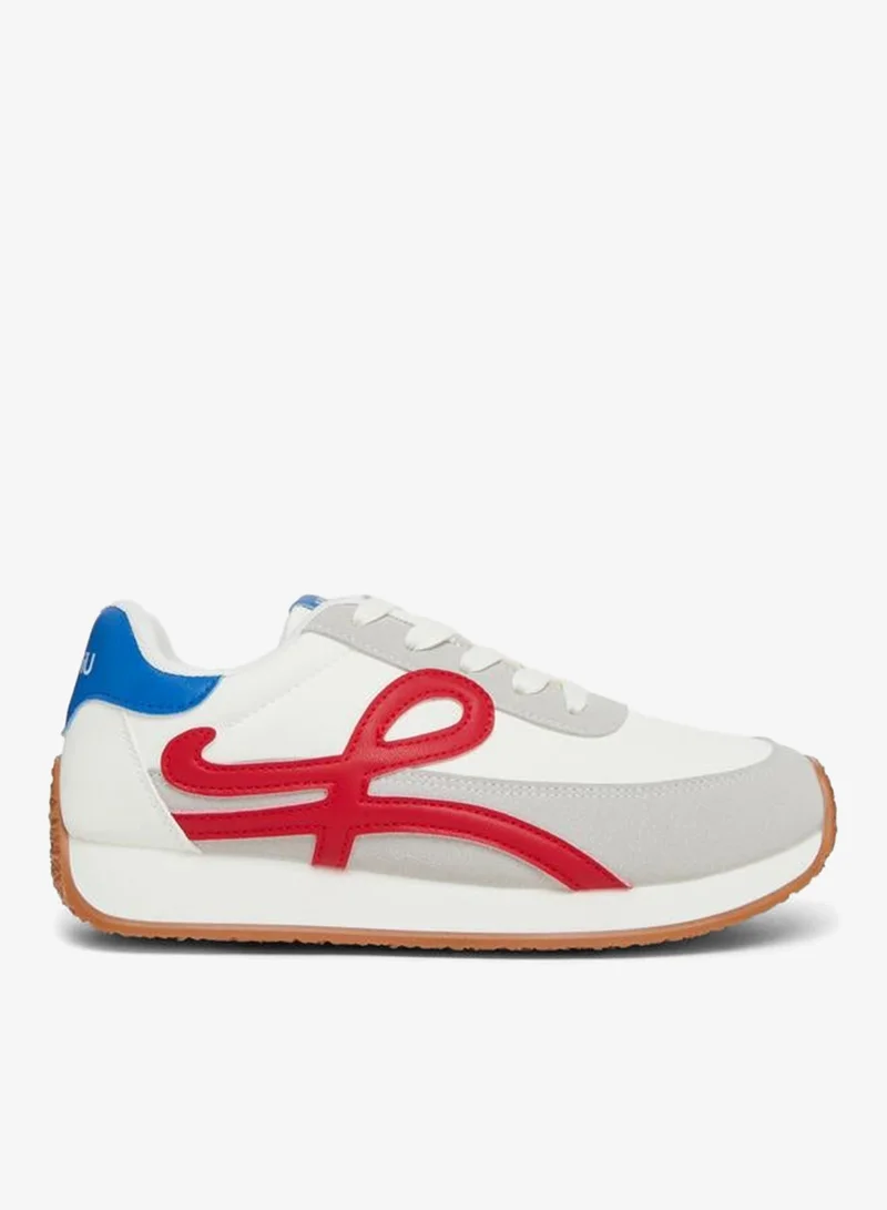 Women Retro Style Lace-Up Sneakers