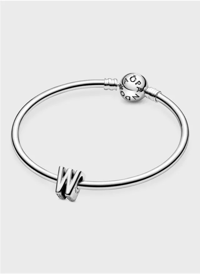 Silver Letter X Charm for Pandora Moments Bracelets – image 5