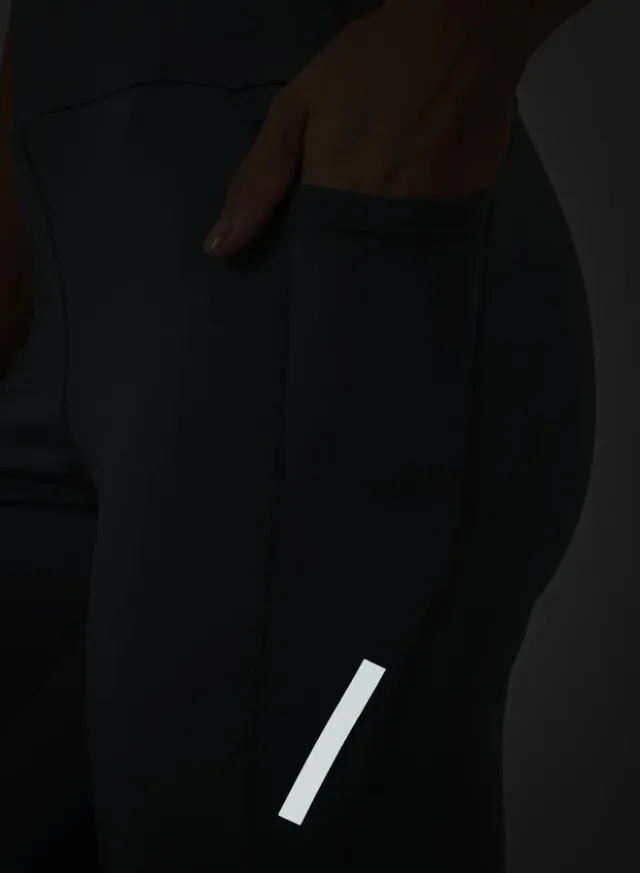 Reflective Striped Mesh Pocket 7/8 Leggings – image 6