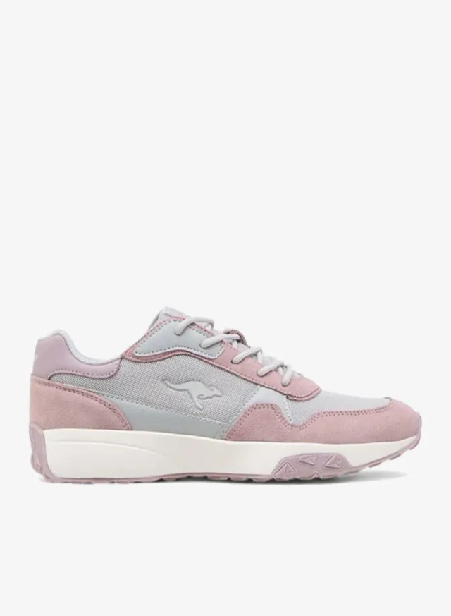 KangaROOS Women's White Colourblock Lace-Up Athletic Sneakers – image 2