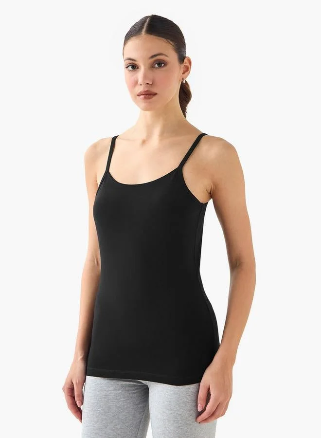 2-Pack Spaghetti Tops Multicolour