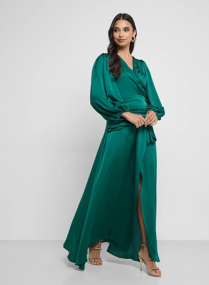 Emerald Evening Dress Emerald Green