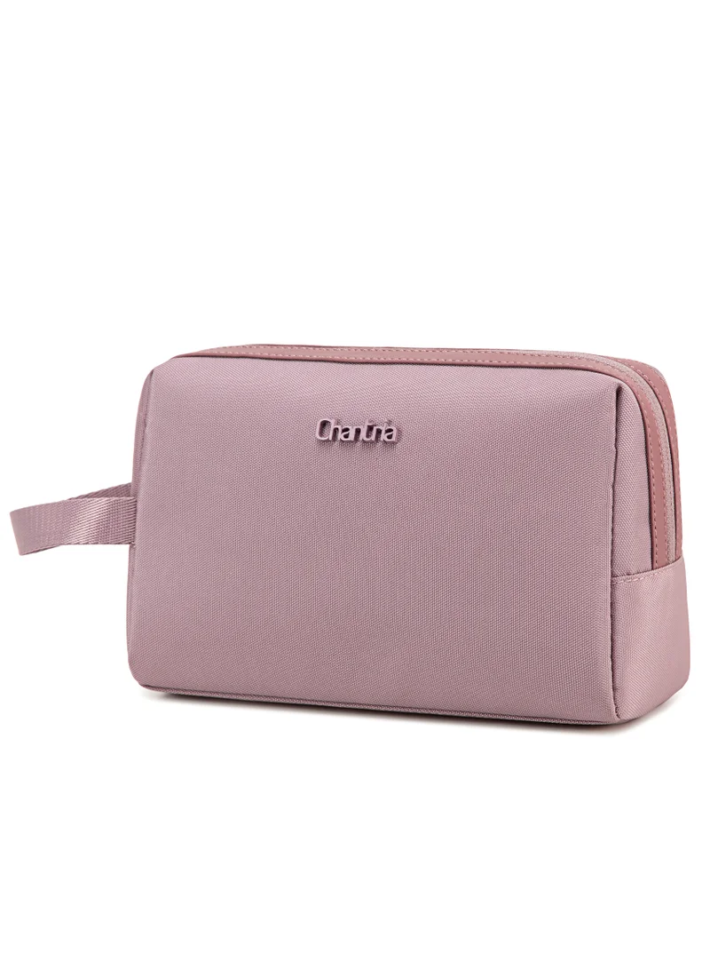 Women's Lightweight Water Resistant Carry All Clutch Bag Light Orchid