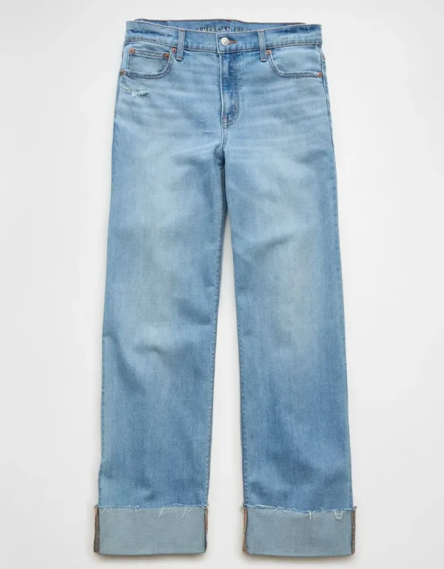 AE High-Waisted Stovepipe Jeans – image 4