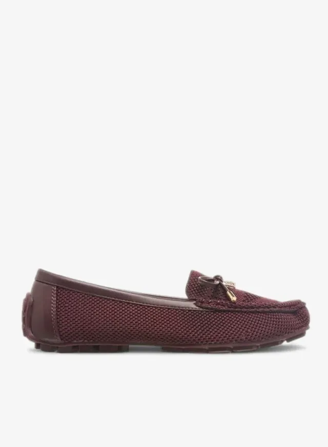 Women's Textured Bow Loafers – image 2