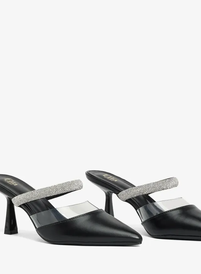 Heeled Slip-On Mules – image 4