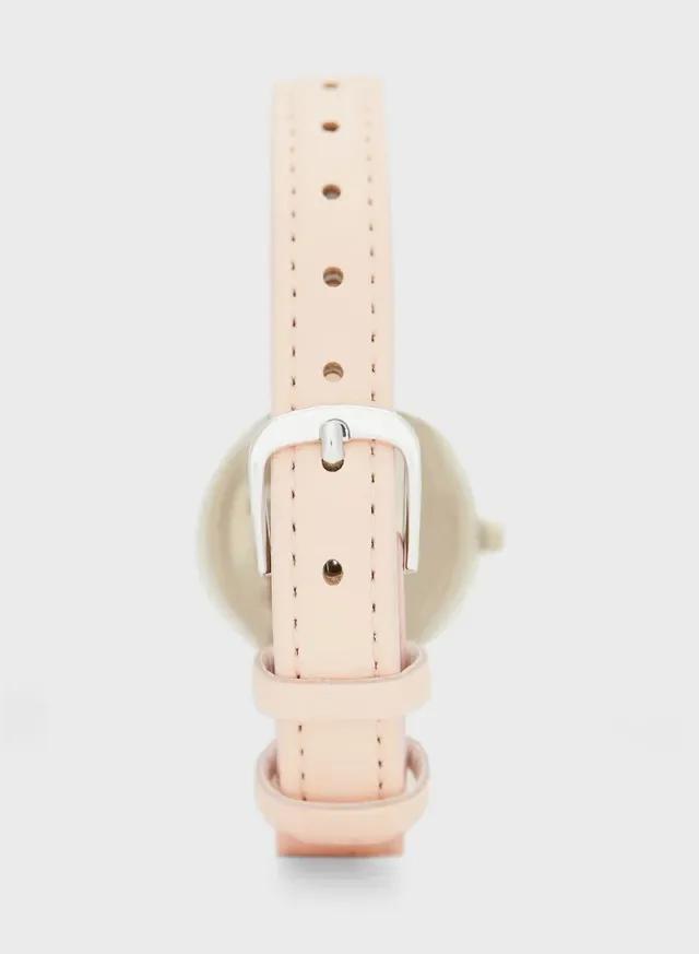Pu Strap Analog Watch – image 4