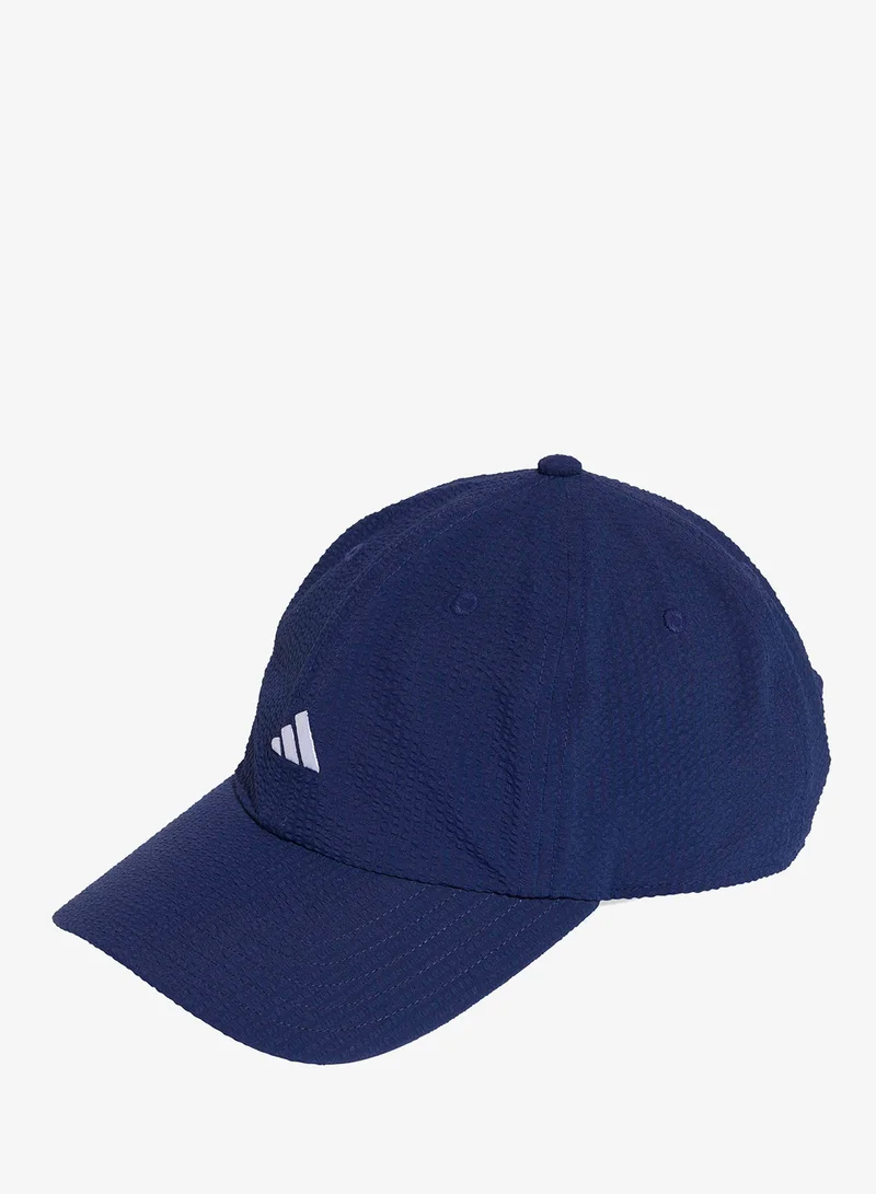Seersucker Dad Cap