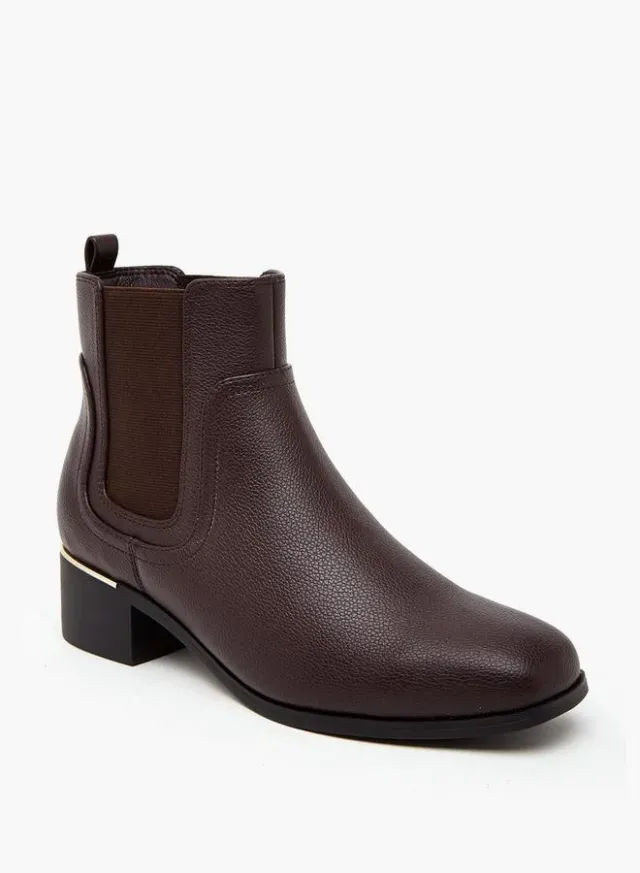 Flora Bella Block Heel Chelsea Boots – image 2