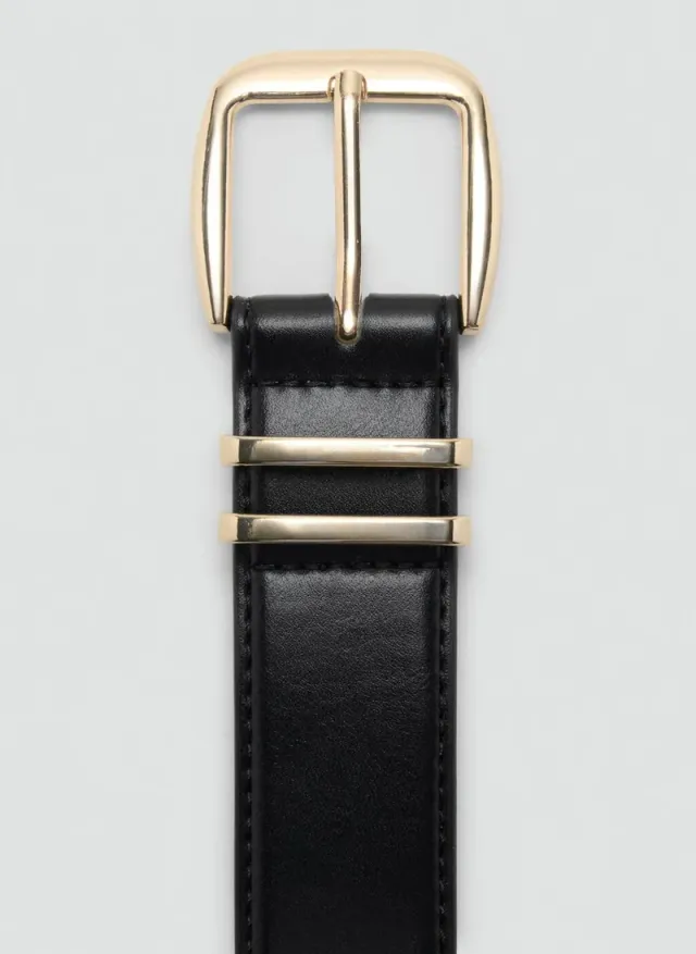 Square Buckle Belt Black – image 4