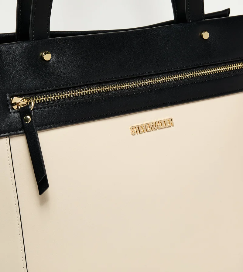 Steve madden everyday women's black tote bag