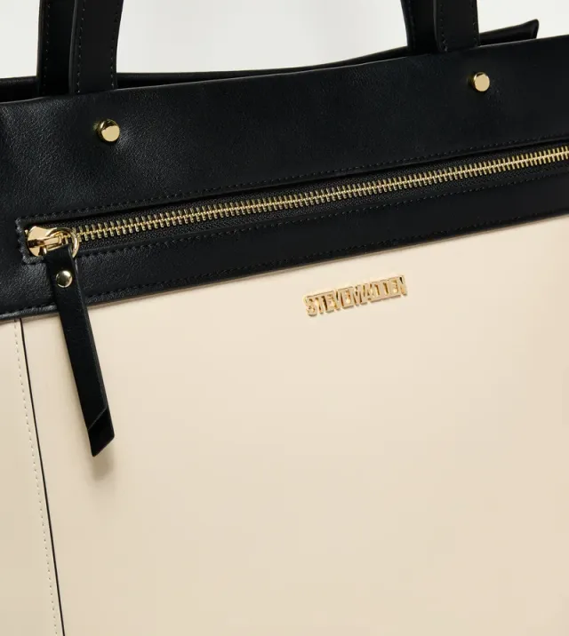 حقيبة توت Everyday من Steve Madden، أسود – صورة 5