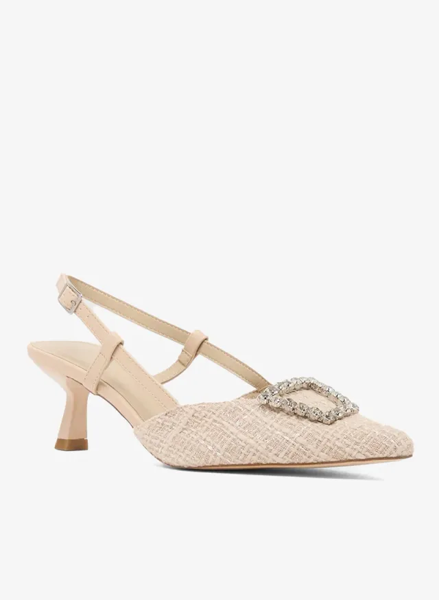 Low Heel Slingback Pumps – image 3