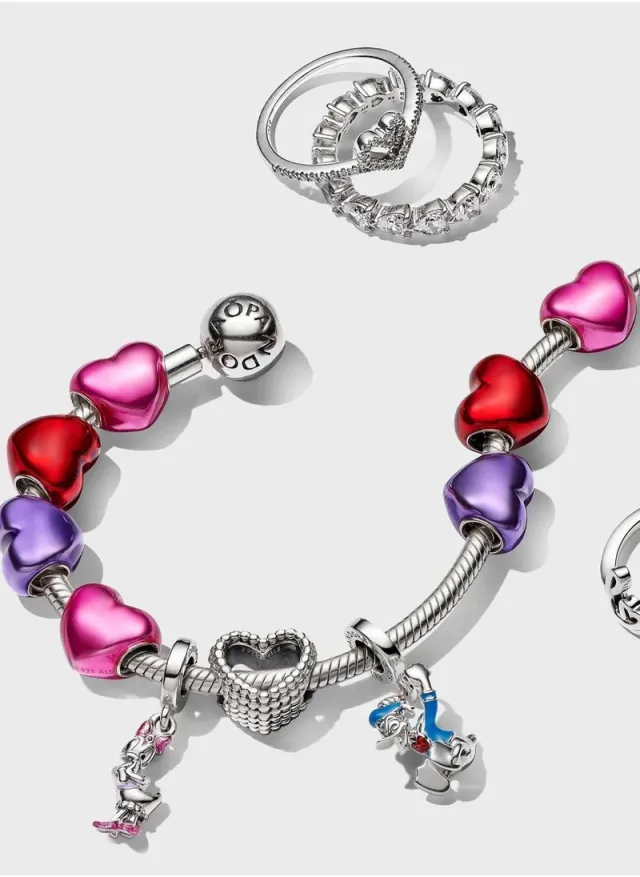 Disney x Pandora Sterling Silver Sebastian Crab Dangle Charm – image 4