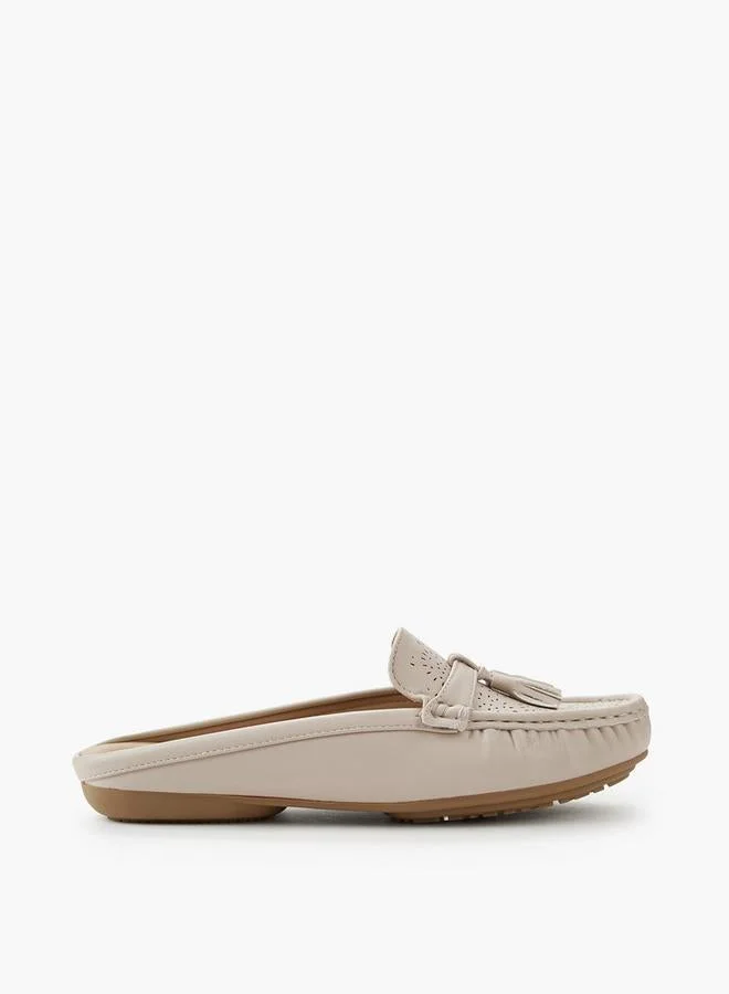 Women's Slip-On Mules Cream