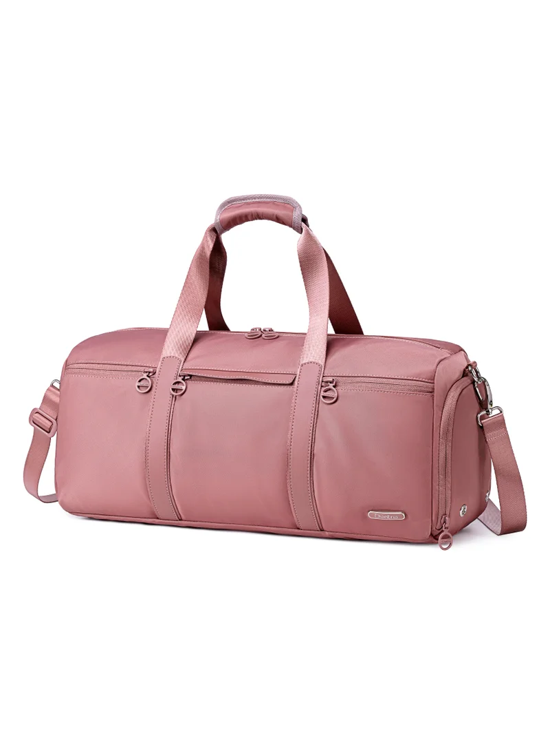 21L Premium Gym Duffel Bag with Shoe Compartment - Nostalgia Rose