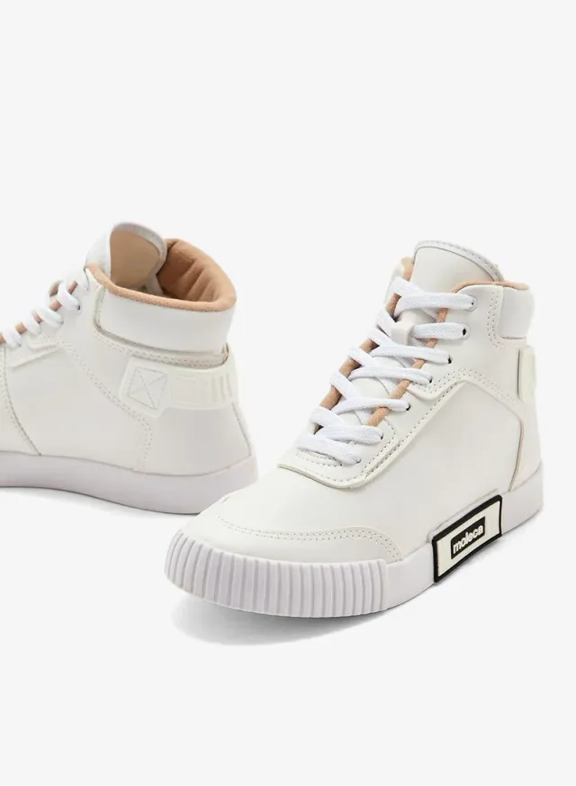 Women's Lace-Up Comfort Casual Sneakers White – image 4