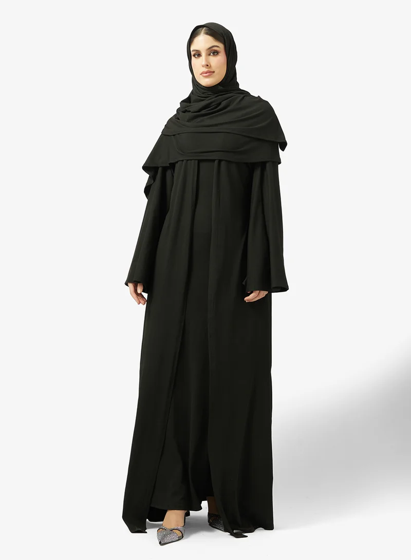 Basic Abaya Set Black