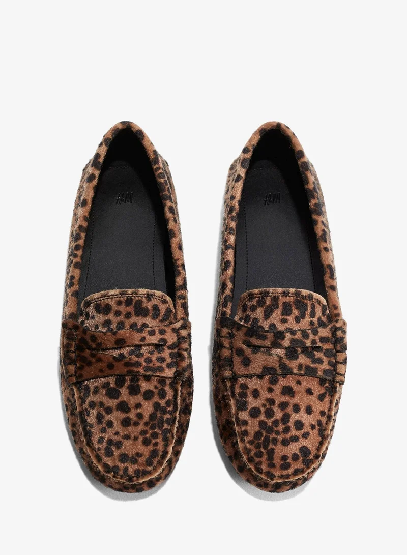 Loafers Pale Brown