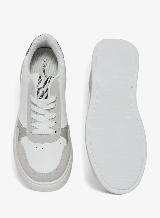 Women's Lace-Up Sneakers with Breathable Mesh and Cushioned Insole – image 5