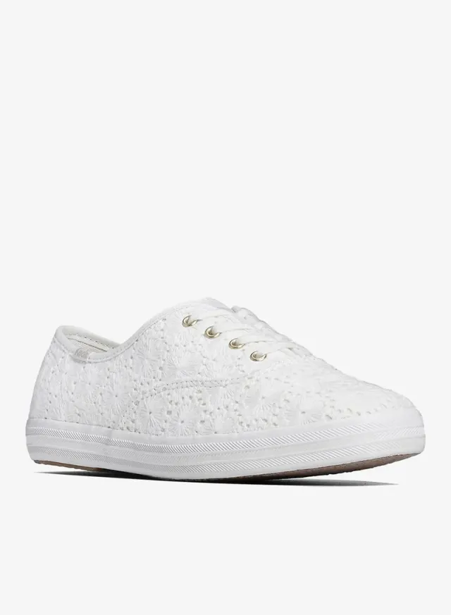 Keds Women's Champion Canvas Sneaker Light Beige – image 3
