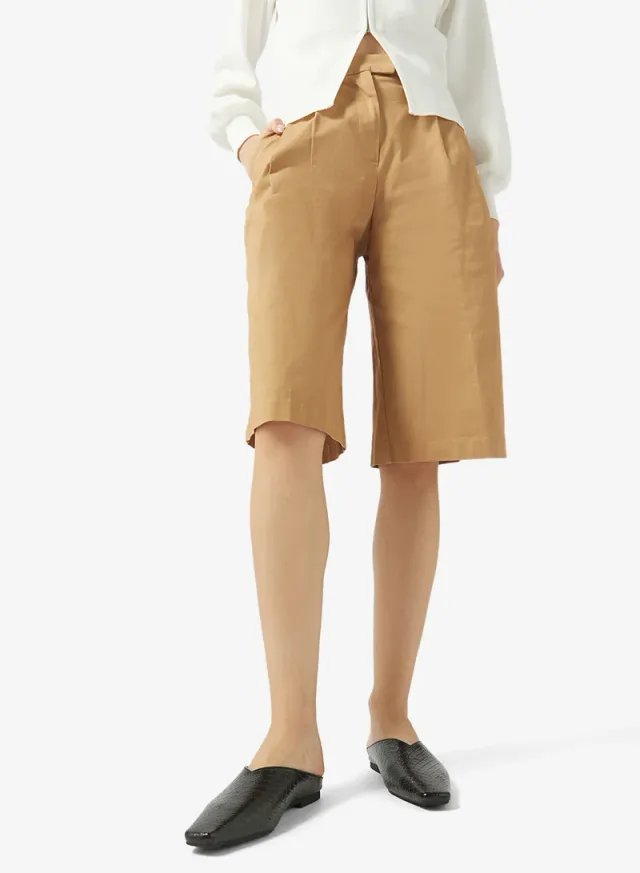 Woven Texture Open Back Flats – image 5