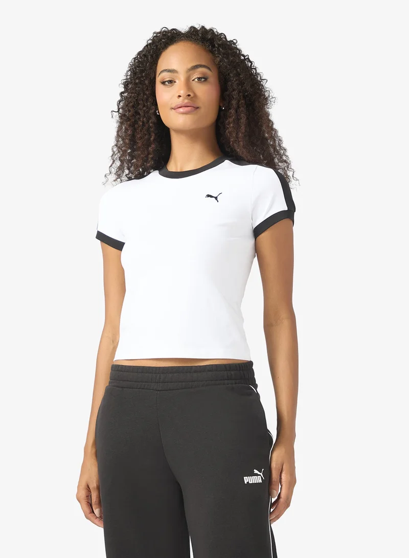T7 Slim T-Shirt White