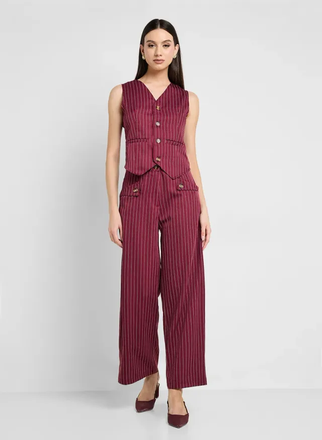 Tailored Vest & Long Jacket Set – image 4