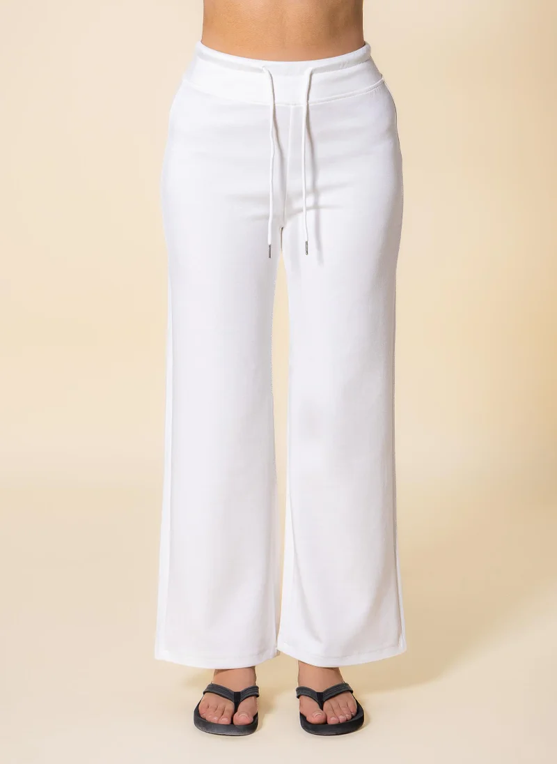 SOFT WIDE-LEG COMFORT PANTS