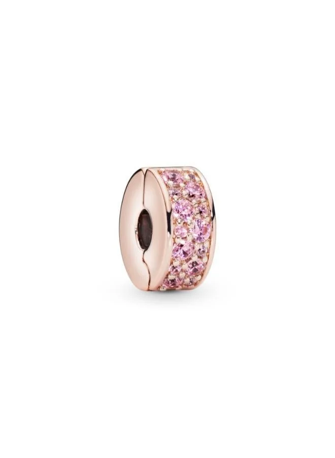 Sparkling Pavé Clip Charm