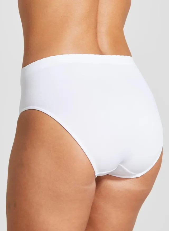 3-Pack Seamless Full Briefs White – image 4