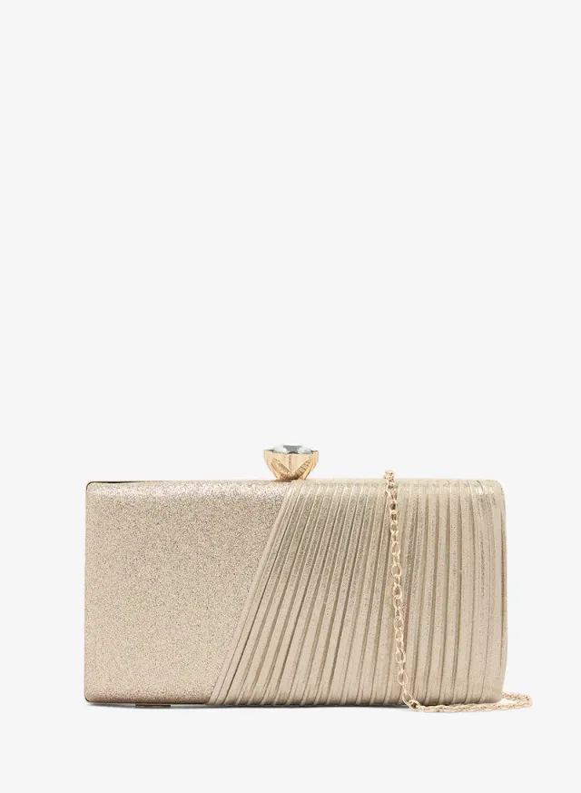 Shimmer Embellished Detail Crossbody