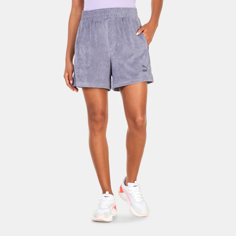 Women's Classics Towelling Shorts Grey