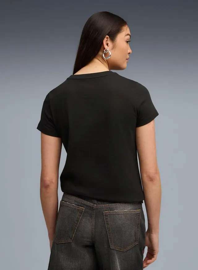 Graphic Gradient T-Shirt Black – image 2