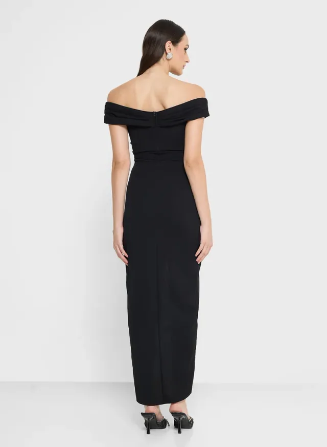 Side Slit Maxi Dress – image 3