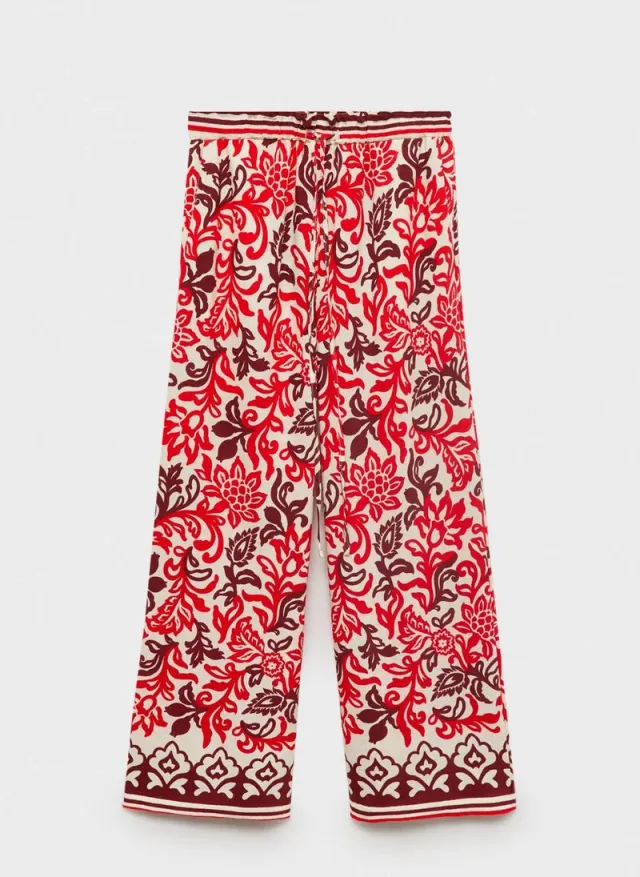 Flowy Printed Trousers – image 5