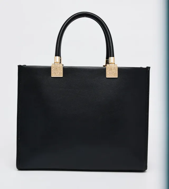 حقيبة توت Everyday من Steve Madden، أسود – صورة 2