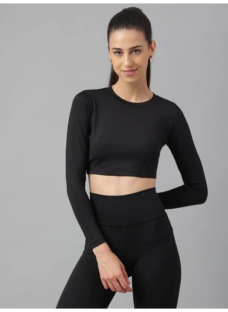Women's Casual Comfort Blouse Black